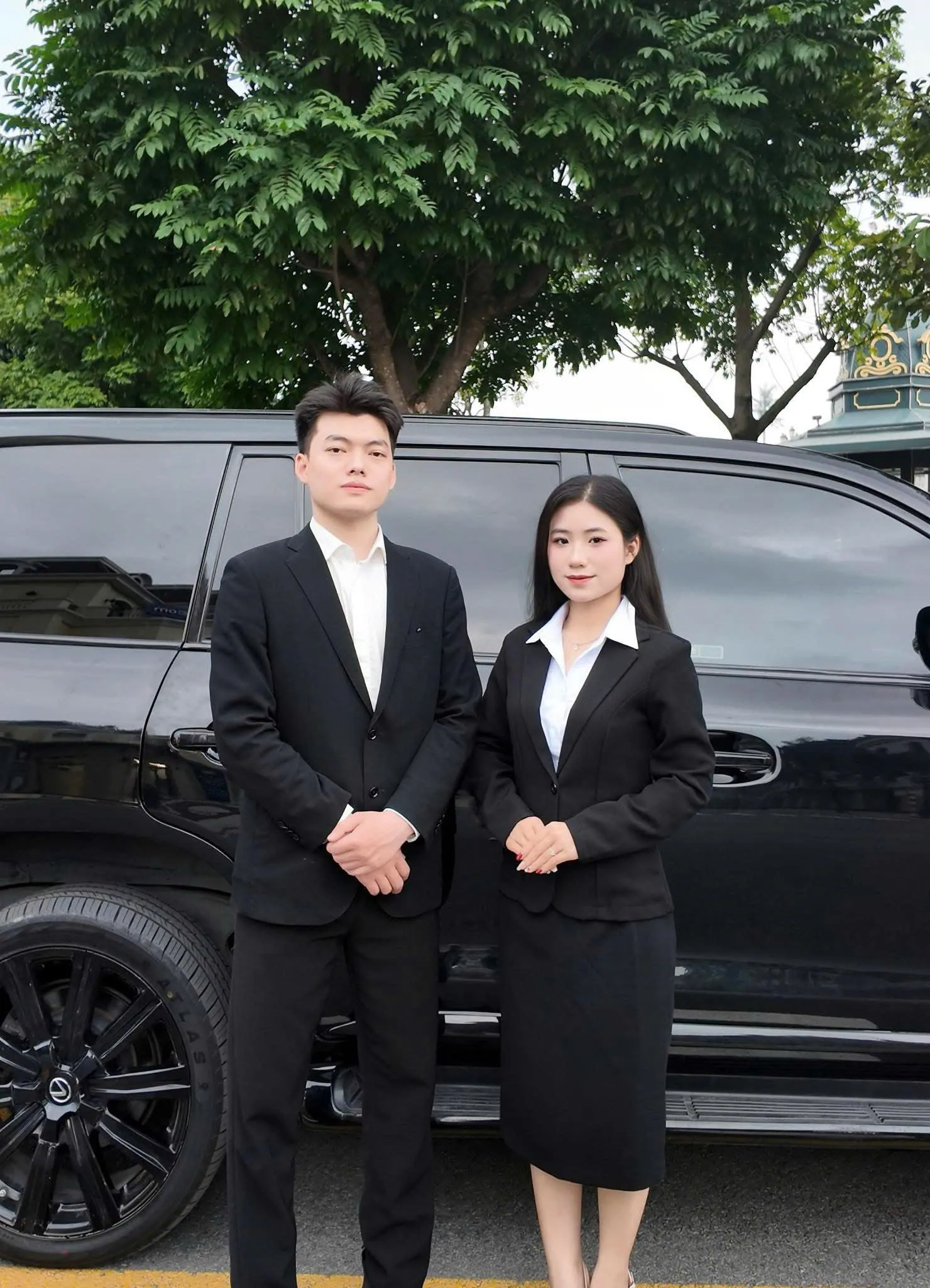 Corporate transportation Vietnam - Lexus LX with dedicated driver