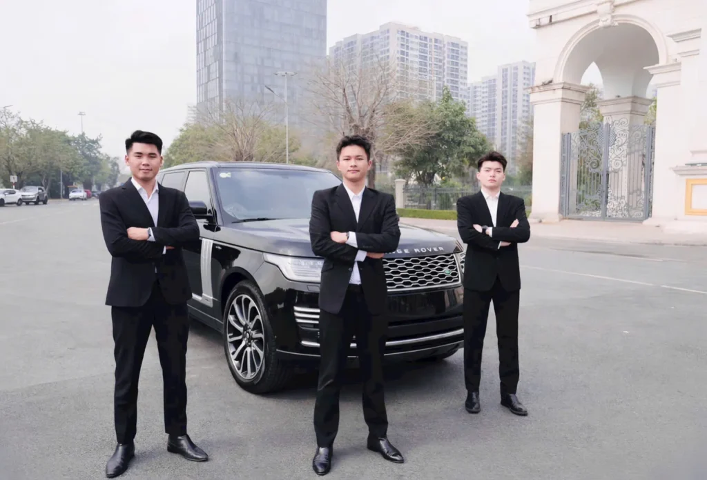 Corporate transportation Vietnam - Range Rover with dedicated driver